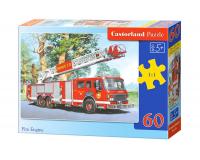 60 darabos kirakó - Tűzoltó autó