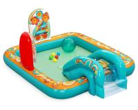 Bestway retro groove felfújható vízi játszótér csúszdával 193x152x74 cm