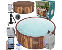 Lay-Z-Spa Helsinki AirJet Felfújható kerek jakuzzi  180x66cm   5-7 fő