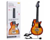 Elektromos Rock Gitár gyermekeknek barns színben