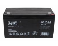 24 V/7 Ah ólom-savas akkumulátor gyermekeknek való elektromos járművekhez