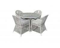 Modern rattan kerti bútor szett