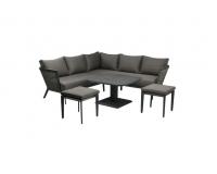 Elegáns alumínium kerti bútor szett TALLINN