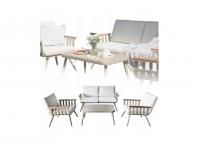 Alimínium bútor garnitúra - bézs színben