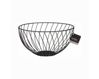 Fekete acél gyümölcskosár