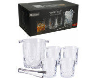 Whiskey pohár készlet + jeges vödörrel