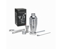 5 darabos koktél shaker készlet – rozsdamentes acél