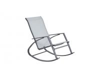 Kerti hintaszék - szürke - 60x104x95 cm