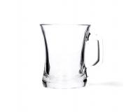 Univerzális átlátszó fogantyús pohárkészlet, 225ml -6 darabos