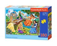 180 darabos kirakó Hercegnők a kertben