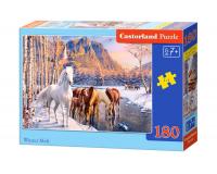 180 darabos kirakó - Lovak télen