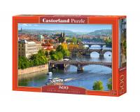 500 darabos kirakó - Prágai látkép