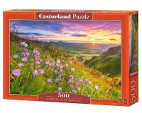 500 darabos kirakó - Virágos naplemente