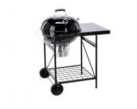 Gömb alakú faszenes grill fedővel és asztallappal 90 x 70,5 x 111 CM