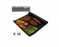10 db-os teflon grillsütő alátét készlet 40 x 33 CM