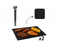 2 db-os teflon grillsütő alátét készlet
