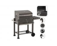 Nagy kerti faszenes grill 114,5 x 60 x 108 CM