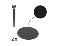 2 db-os kerek teflon grillszőnyeg készlet - 40 cm
