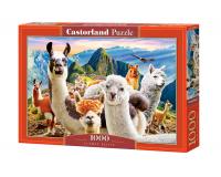 1000 darabos kirakó - Láma szelfi