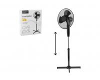 Fekete álló ventilátor - 45 W