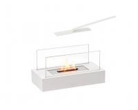 Asztali biotikus kandalló 35 × 18 × 15 CM - fehér