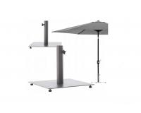 Napernyő talp - 40 x 40 cm - szürke