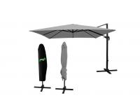Kerti napernyő 2,5 x 2,5 méter - szürke