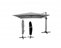 Róma kerti napernyő - 3 x 4 méter - szürke