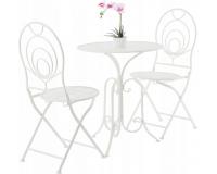 Linda vintage fém kerti bútor szett