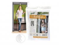 Mágneses rovarfüggöny ajtókhoz 80/90/100 X 210/220 CM - FEHÉR