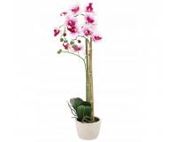 Mesterséges orchidea virág 70 cm - rózsaszín