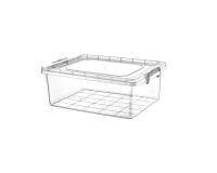 Műanyag tároló doboz patentzáras - 25L