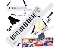 37 billentyűs elektronikus zongora vállpánttal