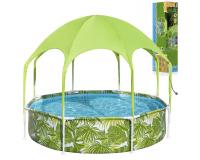 Bestway keretes medence 244x51 cm tetővel