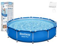 Bestway állványos medence kék színben