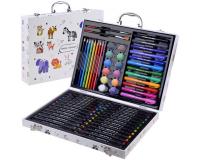 Kreatív készlet bőröndben - 58 darabos