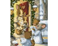 Számfestő készlet - Karácsonyi énekek varázsa (40x50 cm)