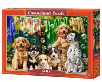 500 darabos kirakó - Kölyökkutyák