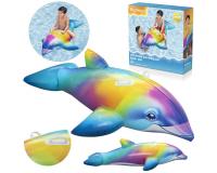 Bestway felfújható vízmatrac COLORFUL DELPHIN 168 x 66 cm