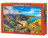 1500 darabos kirakós Costa Paradiso, Szardínia, Olaszország