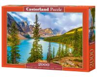 2000 darabos kirakó - Moraine-tó, Banff Nemzeti Park, Kanada