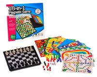 Társasjáték készlet 18 az 1-ben