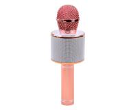 Bluetoothos karaoke mikrofon rosegold színben