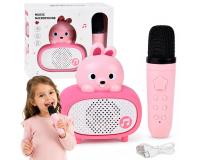 Interaktív karaoke mikrofon Bluetooth hangszóróval – Nyuszi