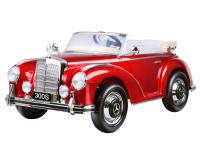 Mercedes 300S egyszemélyes elektromos kisautó piros színben
