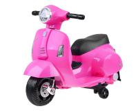 Vespa gyerek elektromos motorkerékpár - rózsaszín színű