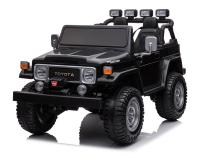 Toyota Land Cruiser 2 üléses akkumulátoros autó - fekete