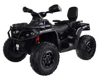Akkumulátoros quad gyerekeknek 2 személyes CAN-AM OUTLANDER 4x4 - fekete