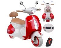 Klasszikus elektromos robogó gyerekeknek - piros