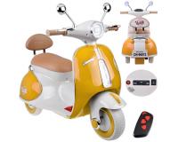 Klasszikus elektromos robogó gyerekeknek - sárga